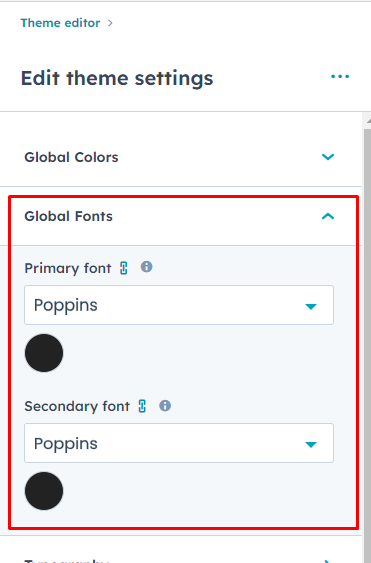fonts