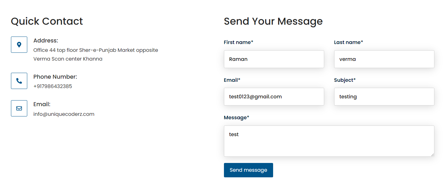 contact Us