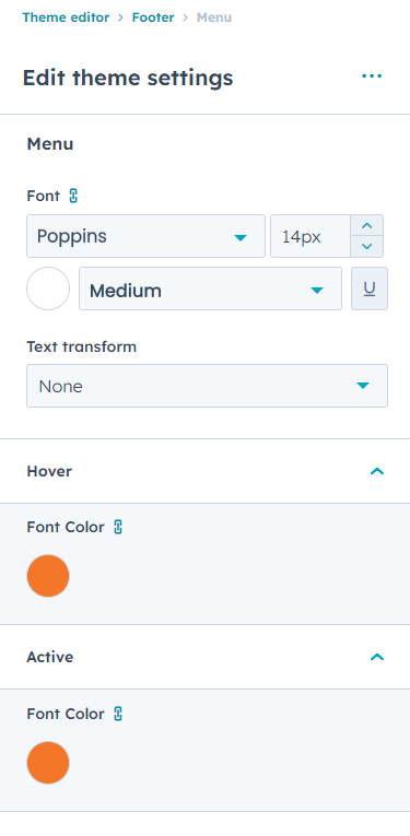 Footer